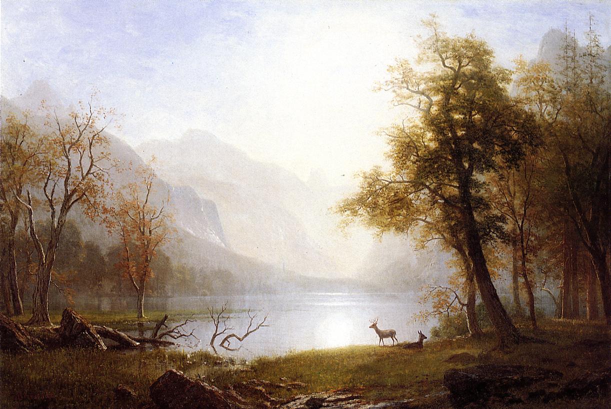 Albert Bierstadt Valley in Kings Canyon 1872 Fine Art Print