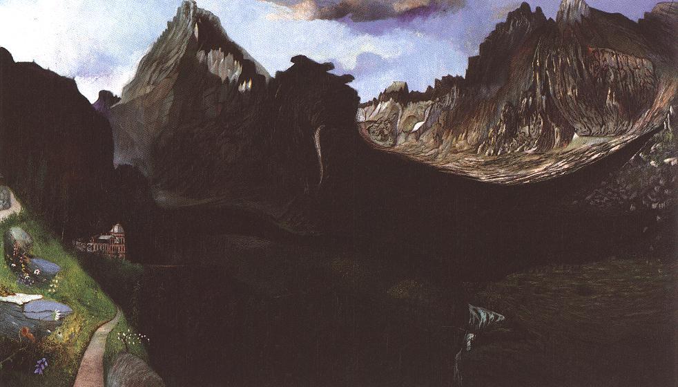 Tivadar Kosztka Csontvary Valley of Great Tarpatak in the High-Tatras 1905 Fine Art Print