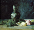 Julian Alden Weir Vase and Roses 1886-1889 Fine Art Print