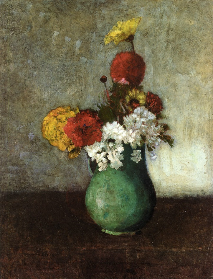 Odilon Redon Vase of Flowers 1900 Fine Art Print