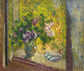 Henri Martin Vase of Flowers in a Window 1910 Fine Art Print