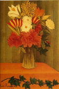 Henri Rousseau Vase of Flowers 1901-1902 Fine Art Print