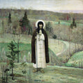 Mikhail Nesterov Venerable Sergius of Radonezh 1899 Fine Art Print
