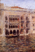 William Merritt Chase Venice 1913 Fine Art Print