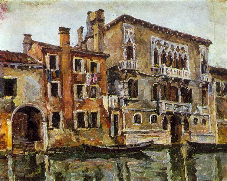 Pyotr Konchalovsky Venice. House of Tintoretto. 1924 Fine Art Print