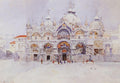 Vasily Surikov Venice. Saint Mark's Basilica. 1884 Fine Art Print