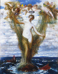 Arnold Böcklin Venus Anadyomene 1872 Fine Art Print