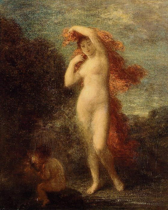 Henri Fantin-Latour Venus and Cupid 1902 Fine Art Print