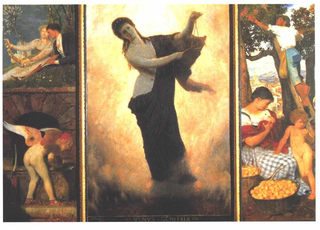 Arnold Böcklin Venus Genitrix 1895 Fine Art Print