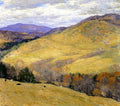 Willard Metcalf Vermont Hills, November 1923 Fine Art Print