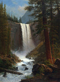 Albert Bierstadt Vernal Falls 1863 Fine Art Print