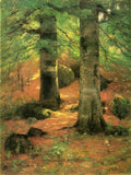 T. C. Steele Vernon Beeches 1892 Fine Art Print