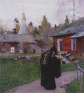 Mikhail Nesterov Vesper 1910 Fine Art Print