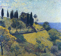Henri Martin View from the Artist's Studio 1902 Fine Art Print