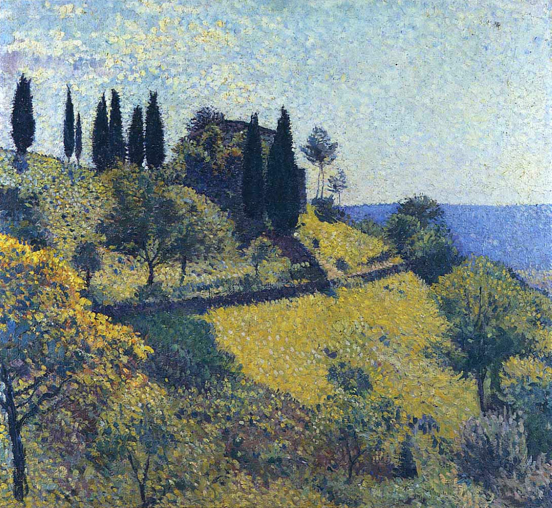Henri Martin View from the Artist's Studio 1902 Fine Art Print