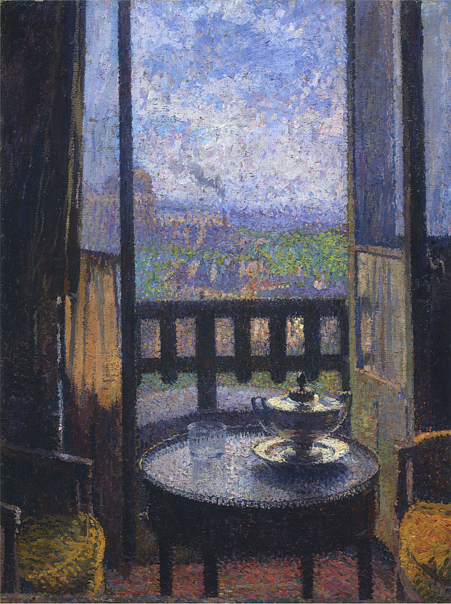 Henri Martin View from the Artist's Studio 1902 Fine Art Print