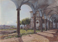Rudolf von Alt View from the Monastery of Sant 'Onofrio in Rome 1835 Fine Art Print