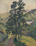 Lucien Pissarro View in the Dart Valley, Devon 1922 Fine Art Print