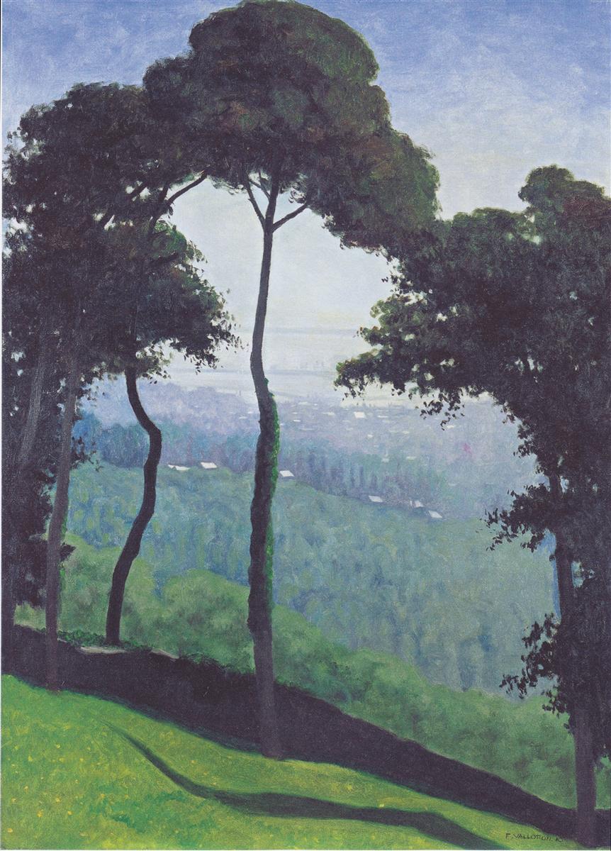 Felix Vallotton View of Honfleur 1910 Fine Art Print