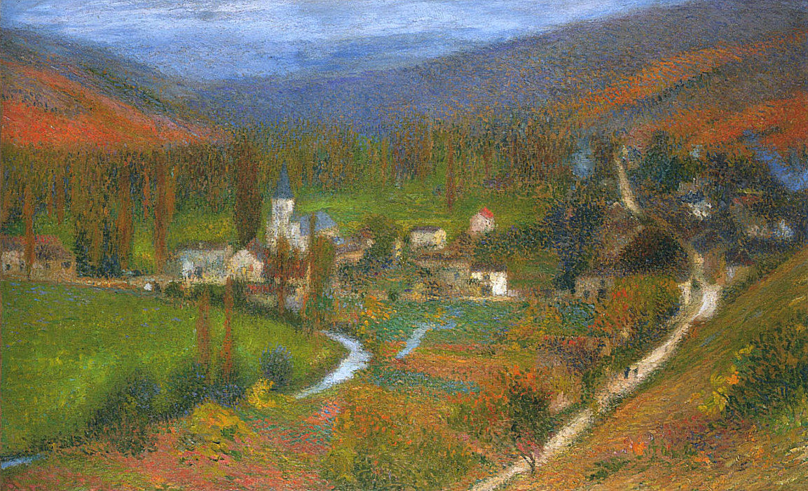 Henri Martin View of Labastide du Vert #3 1900 Fine Art Print