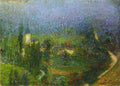 Henri Martin View of Labastide du Vert 1900 Fine Art Print
