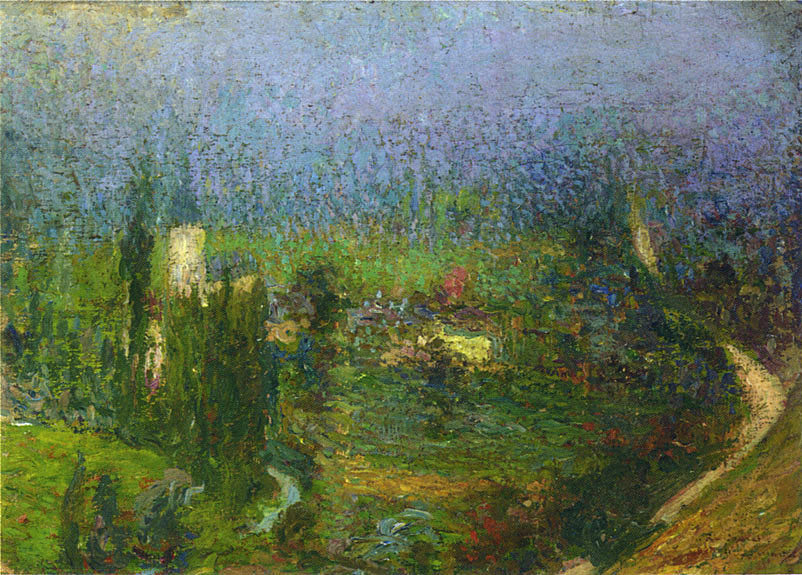 Henri Martin View of Labastide du Vert 1900 Fine Art Print