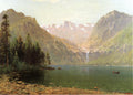 Thomas Hill View of Lake Tahoe, Looking Across Emerald Bay 1874 Fine Art Print
