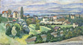 Ilya Mashkov View of Lausanne 1914 Fine Art Print