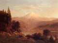 Thomas Hill View of Mount Hood 1866 Fine Art Print