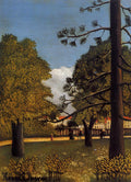 Henri Rousseau View of Parc de Montsouris 1894-1895 Fine Art Print