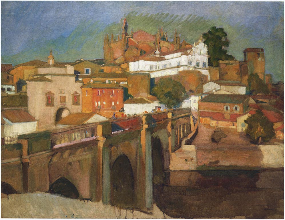 Joaquín Sorolla View of Plascencia 1917 Fine Art Print