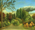 Henri Rousseau View of the Banks of the Oise 1905-1906 Fine Art Print