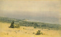 Arkhyp Kuindzhi View of the Beach and Sea from the Mountains. Crimea 1880 Fine Art Print