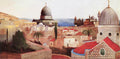 Tivadar Kosztka Csontvary View of the Dead Sea from the Temple Square in Jerusalem 1905 Fine Art Print