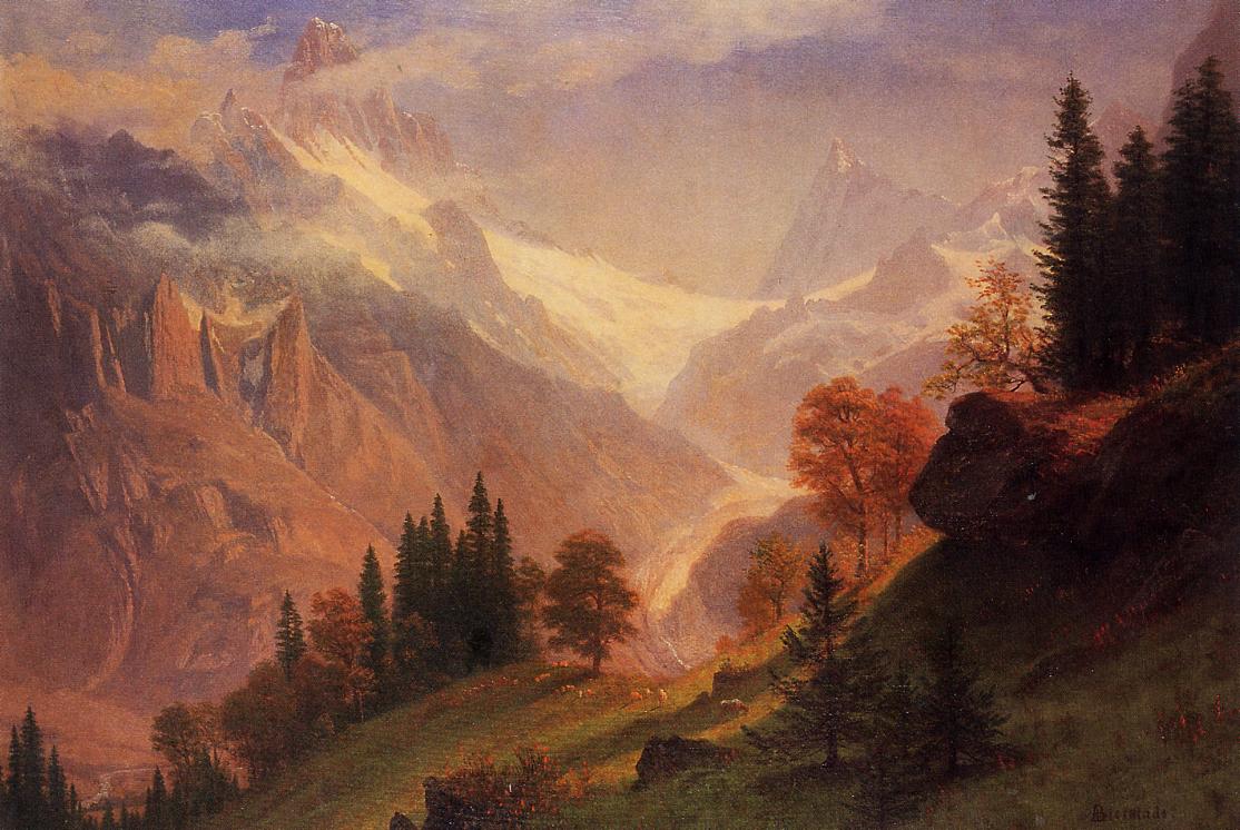 Albert Bierstadt View of the Grunewald 1872 Fine Art Print