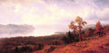 Albert Bierstadt View of the Hudson Looking Across the Tappan Zee Towards Hook Mountain 1866 Fine Art Print