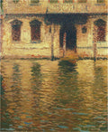 Henri Martin View of the Palace in Venice 1910 Fine Art Print