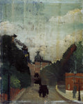 Henri Rousseau View of the Palais du Metropolitan 1909 Fine Art Print