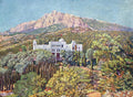 Ilya Mashkov View of the Resort 'Red Dawns' 1920 Fine Art Print