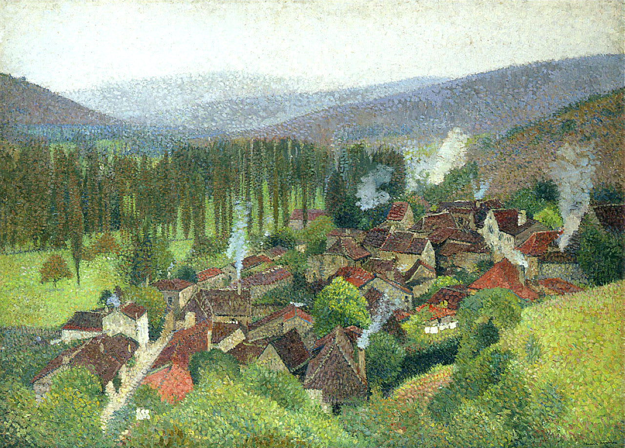 Henri Martin View of the Terrasse de Marquayrol, Labastide du Vert 1935 Fine Art Print