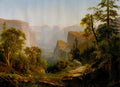 Thomas Hill View of the Yosemite Valley, in California 1865 Fine Art Print