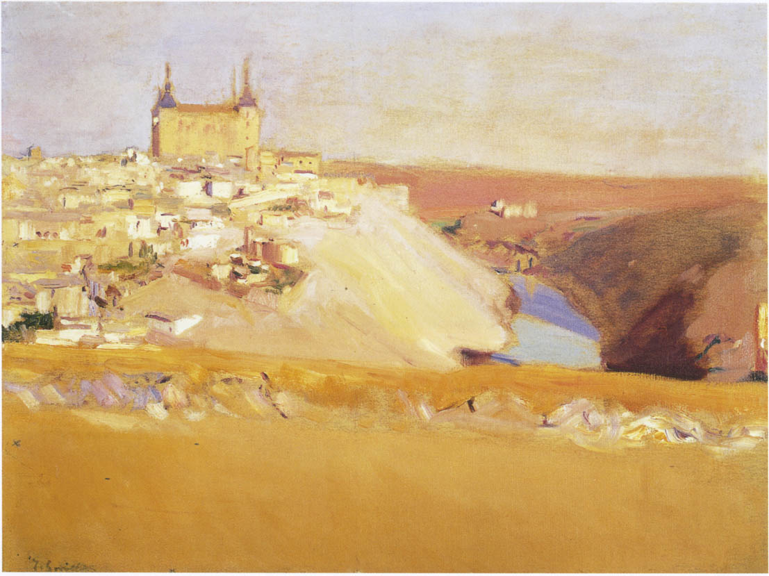 Joaquín Sorolla View of Toledo 1912 Fine Art Print