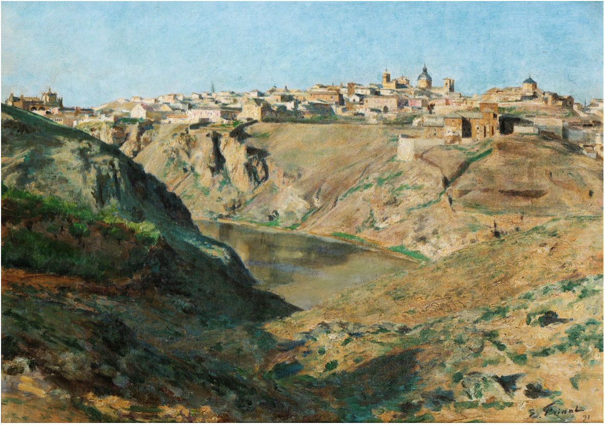 Émile Friant View of Toledo 1891 Fine Art Print