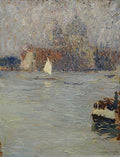 Henri Martin View of Venice 1910 Fine Art Print