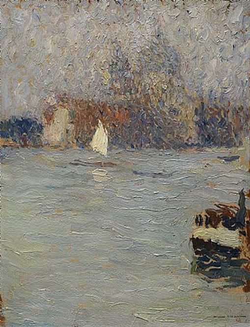 Henri Martin View of Venice 1910 Fine Art Print