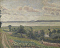 Lucien Pissarro View over the Estuary, Harfleur 1903 Fine Art Print