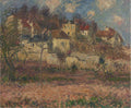 Gustave Loiseau Village on the hill 1912 Fine Art Print