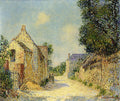 Gustave Loiseau Village Street, Vaudreuil 1903 Fine Art Print