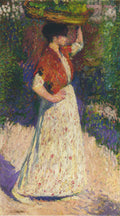 Henri Martin Vintaging Girl 1910 Fine Art Print