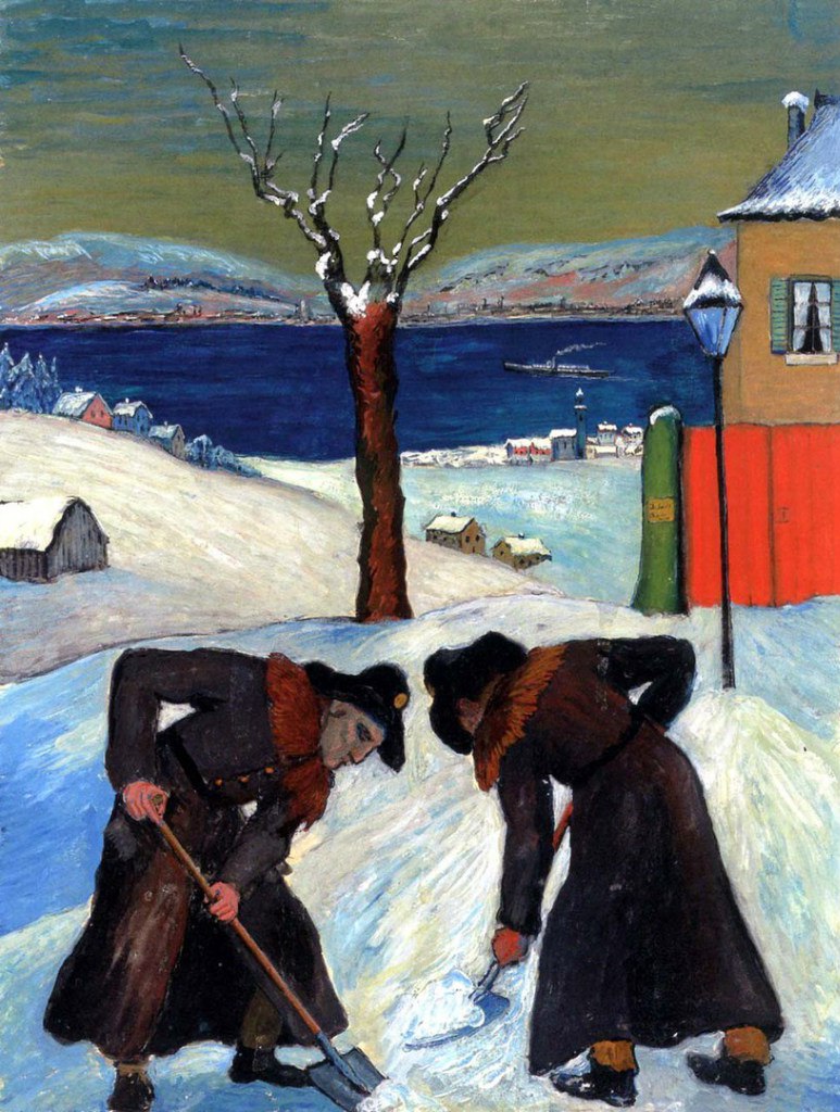 Marianne von Werefkin Snow Overnight 1918 Fine Art Print